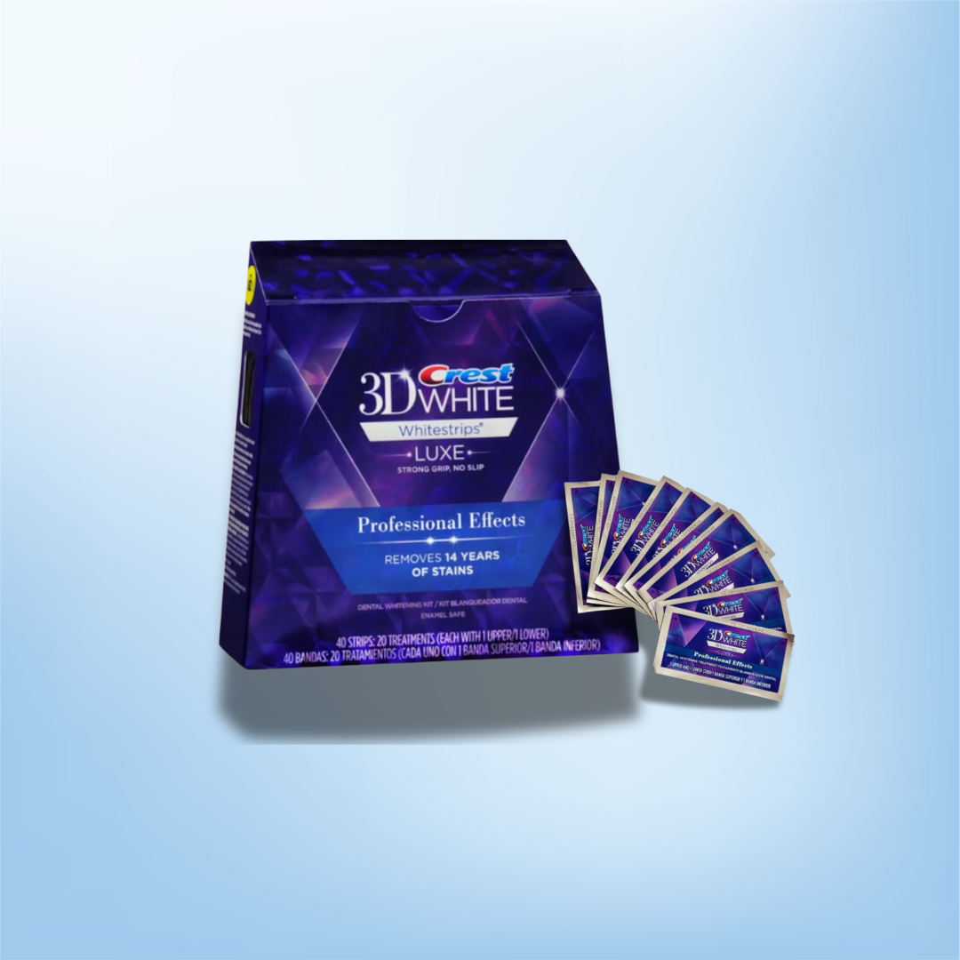 Crest 3D Whitening Strips Professional Effect Luxe