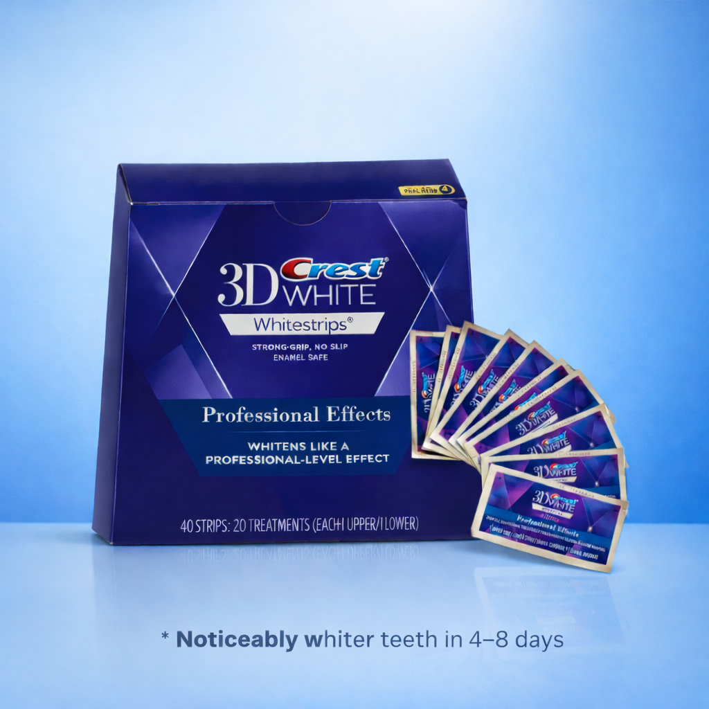 Crest 3D Whitening Strips Professional Effect Luxe