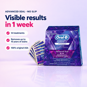 Oral-B 3D White Whitestrips Luxe Advanced Seal - key benefits