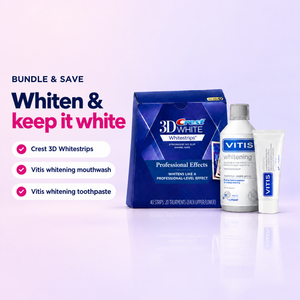 Crest 3D Whitestrips bundle - key benefits