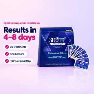 Crest 3D White Whitestrips Professional Effects - key benefits