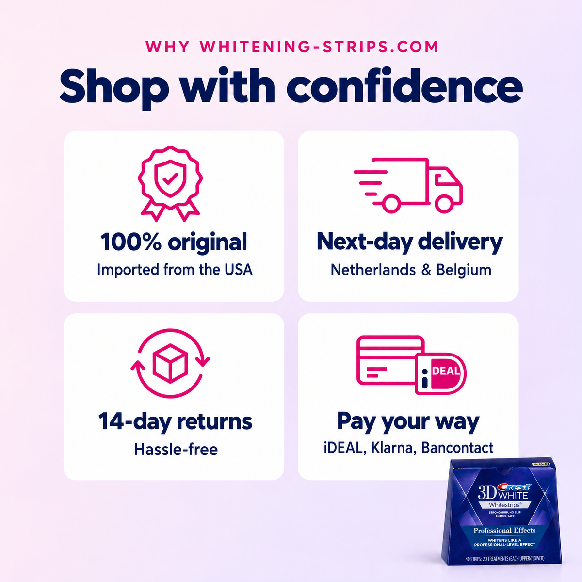 Why shop at whitening-strips.com